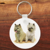 Cairn Terrier Schlüsselanhänger (Vorderseite)