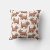 Cairn Terrier - Schottischer Hund Kissen (Rückseite)