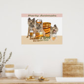 Cairn Terrier Share A Beer Poster (Küche)
