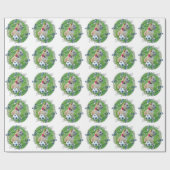 Cairn Terrier Soccer Geschenkpapier (Flach)