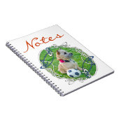 Cairn Terrier Soccer Notizblock (Rechte Seite)