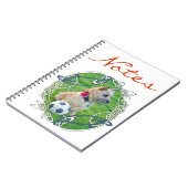 Cairn Terrier Soccer Notizblock (Linke Seite)