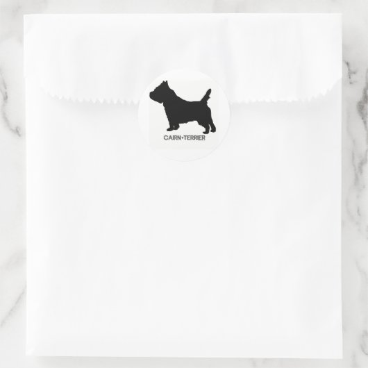 Cairn Terrier Sticker (Tasche)