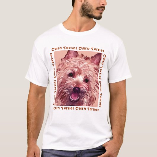 Cairn-Terrier-T - Shirt "Chubba " (Vorderseite)