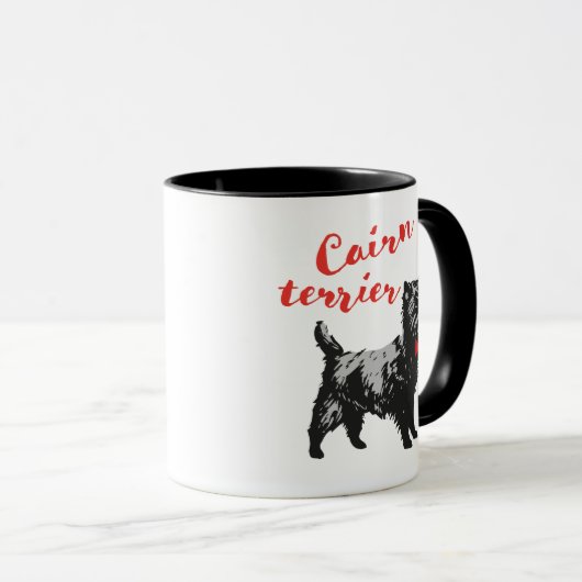 Cairn Terrier Tasse (VorderseiteRechts)