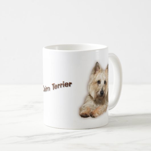 Cairn-Terrier-Tasse Kaffeetasse (VorderseiteRechts)