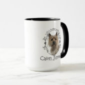 Cairn-Terrier-Tasse Tasse (VorderseiteRechts)