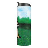 Cairn Terrier Thermal Tumbler Thermosbecher (Nach rechts gedreht)