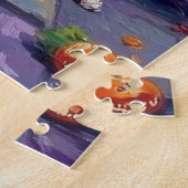 Cairn Terrier Trick-oder-Treating Halloween-Kostüm Puzzle (Seite)