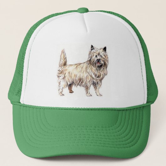 Cairn Terrier Truckerkappe (Vorderseite)