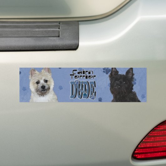 Cairn-Terrier TYP Autoaufkleber (Auf Auto)