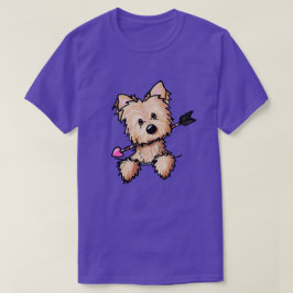 Cairn Terrier Valentine Cupid T - Shirt