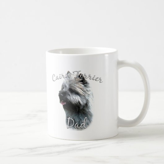 Cairn Terrier Vater 2 Kaffeetasse (Rechts)