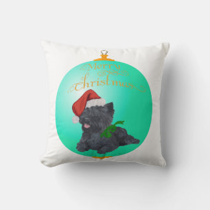 Cairn Terrier Weihnachtsbaumanhänger Kissen