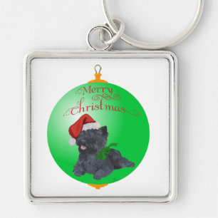 Cairn Terrier Weihnachtsbaumanhänger Schlüsselanhänger