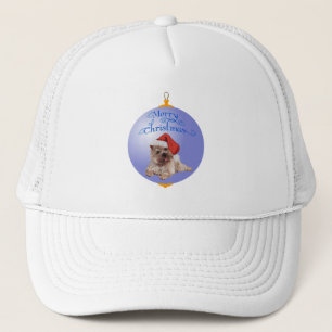 Cairn Terrier Weihnachtsdekorationen Truckerkappe