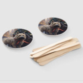 Cairn Terrier Weihnachtsfeiertage Fächer (Non-assembled)