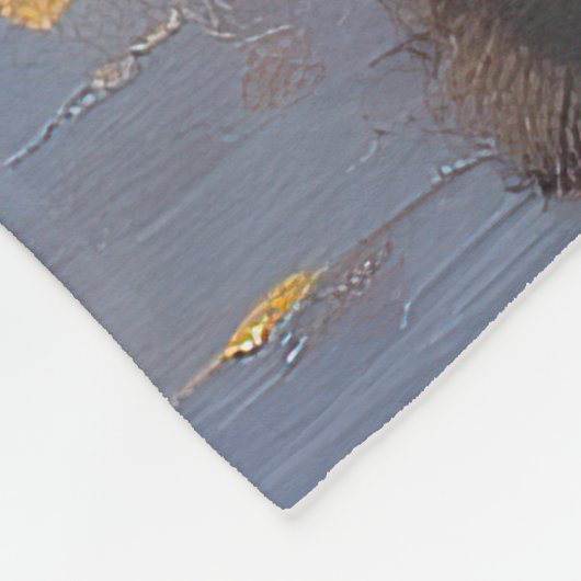 Cairn Terrier Weihnachtsfeiertage Fleecedecke (Ecke)