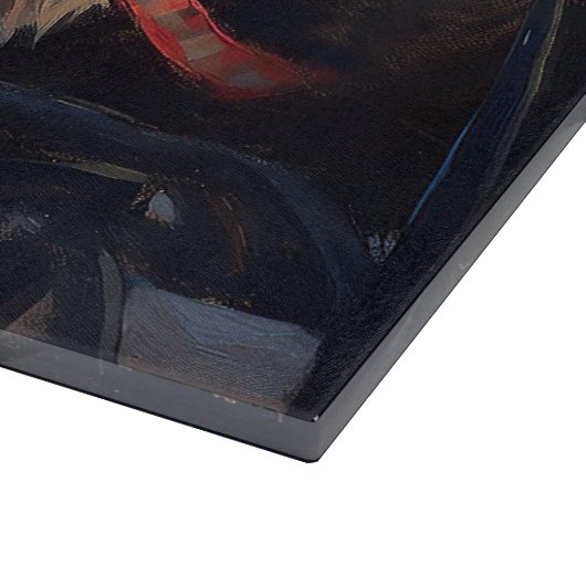 Cairn Terrier Weihnachtsfeiertage Schneidebrett (Ecke)