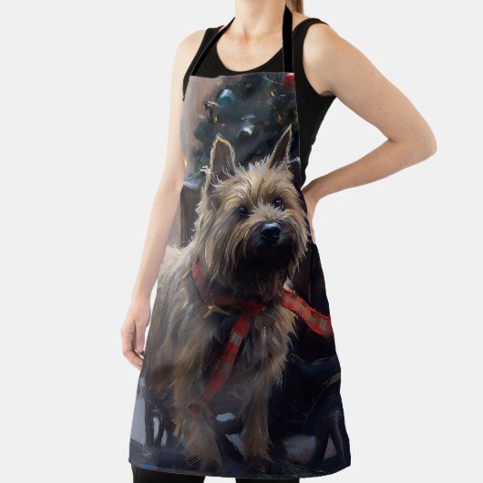 Cairn Terrier Weihnachtsfeiertage Schürze (InSitu)