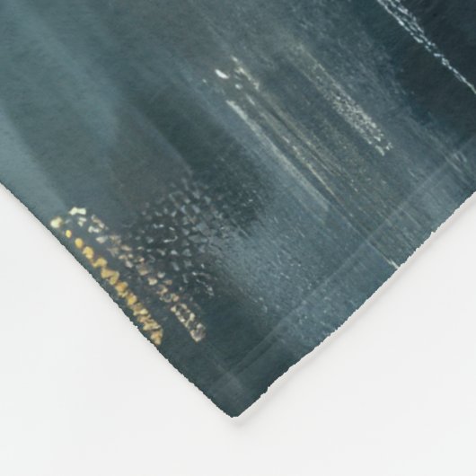 Cairn Terrier Weihnachtsfest Fleecedecke (Ecke)