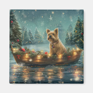 Cairn Terrier Weihnachtsfest Magnet