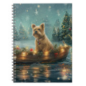 Cairn Terrier Weihnachtsfest Notizblock (Vorderseite)