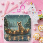 Cairn Terrier Weihnachtsfest Pappteller (Party)