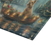 Cairn Terrier Weihnachtsfest Schneidebrett (Ecke)