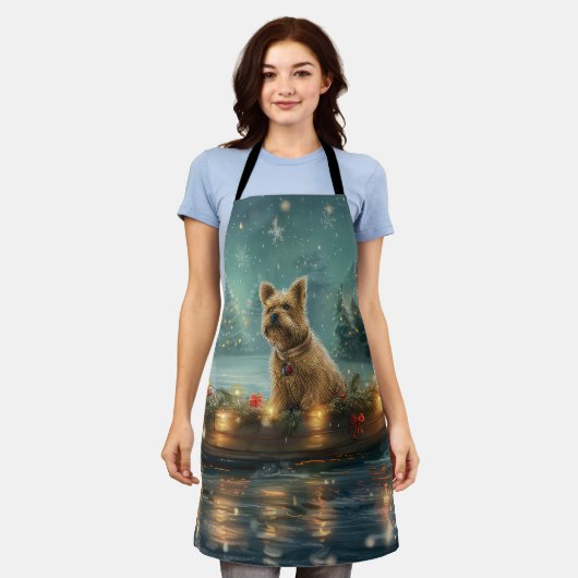 Cairn Terrier Weihnachtsfest Schürze