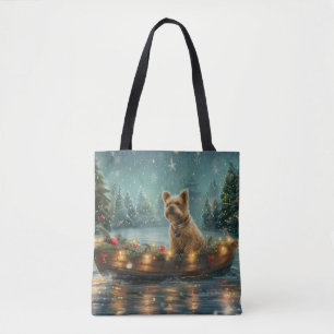 Cairn Terrier Weihnachtsfest Tasche
