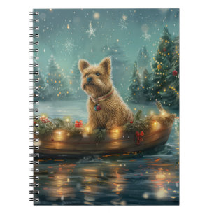 Cairn Terrier Weihnachtsfestreise Notizblock