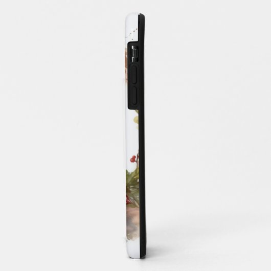 Cairn Terrier Weihnachtsmann Festliche Jungfrau Case-Mate iPhone Hülle (Hinten/Links)