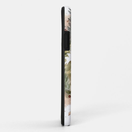 Cairn Terrier Weihnachtsmann Festliche Jungfrau Case-Mate iPhone Hülle (Hinten/Rechts)