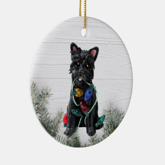 Cairn Terrier Weihnachtsschmuck (Rechts)