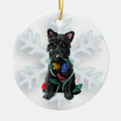 Cairn Terrier Weihnachtsschmuck (Vorne)