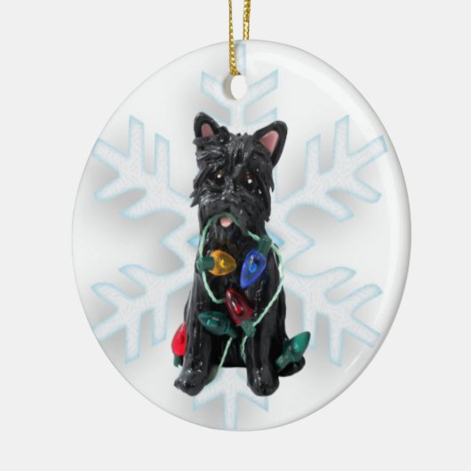 Cairn Terrier Weihnachtsschmuck (Links)