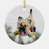 Cairn Terrier Weihnachtsschmuck (Vorne)
