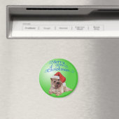 Cairn Terrier Weihnachtsschmuck Magnet (In Situ (Geschirrspüler))