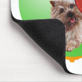 Cairn Terrier Weihnachtsschmuck Mousepad (Ecke)