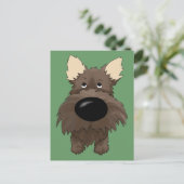 Cairn Terriers (Cairn Terrier) Postkarten (Stehend Vorderseite)