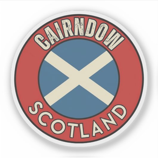 Cairndow, Schottland Aufkleber (Vorderseite)