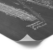 Cairnes Extension Fire-Leiter und LKW-Patent - C Poster (Ecke)