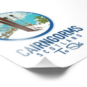 Cairngorms-Logo Fotodruck (Ecke)