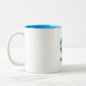 Cairngorms-Logo Zweifarbige Tasse (Links)