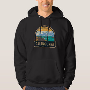 Cairngorms National Park Scotland Loch Etchachan Hoodie