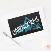 Cairngorms National Park Scotland Mountains Rechteckiger Aufkleber (Umschlag)