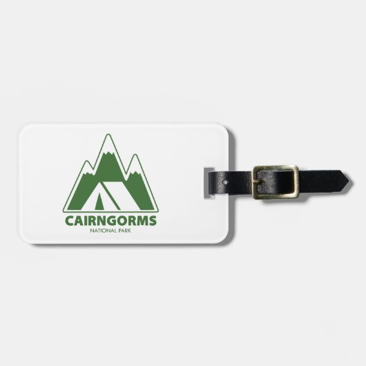 Cairngorms Nationalpark Camping Gepäckanhänger (Vorderseite horizontal)