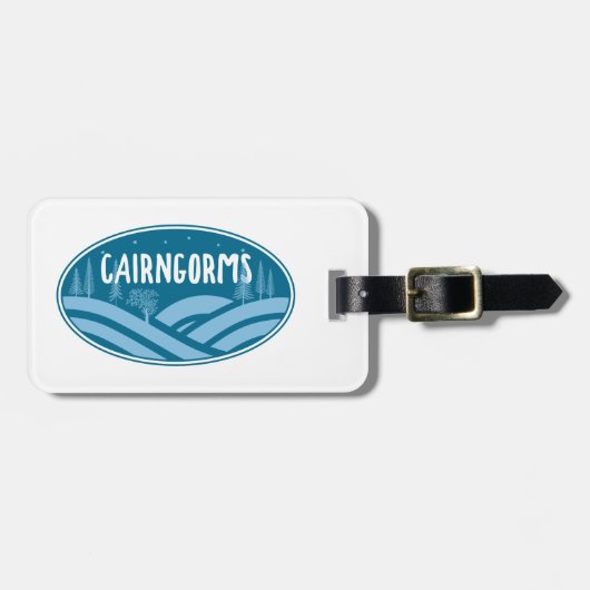 Cairngorms Nationalpark Schottland Außenbereich Gepäckanhänger (Vorderseite horizontal)