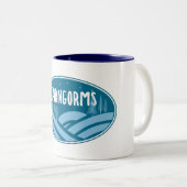 Cairngorms Nationalpark Schottland Außenbereich Zweifarbige Tasse (VorderseiteRechts)